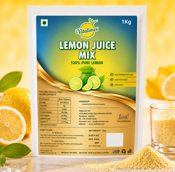 Instant Drink Lemon Juice Powder